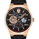 Ferrari Men's Speciale Multi Black Silicone Strap Watch 44mm