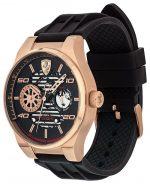Ferrari Men's Speciale Multi Black Silicone Strap Watch 44mm - Image 3