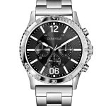 Caravelle Men's Chronograph Stainless Steel Bracelet Watch 44mm