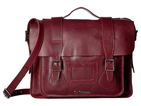 Dr. Martens 15″ Leather Satchel - Designer World Store