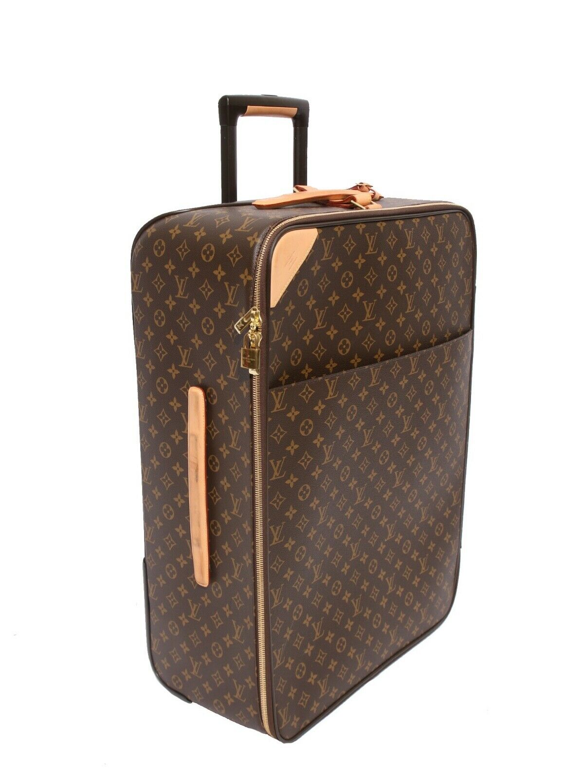 Louis Vuitton Large Monogram Suitcase Luggage With Combination