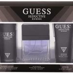 Guess Seductive Homme 3.4 oz &  Body Spray 6 oz & Shower Gel 6.7 oz00 ml + Body Spray 226 ml, Gift Set for Men