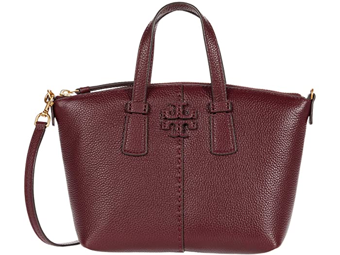 Tory Burch Mcgraw Mini Top Zip Satchel - Designer World Store