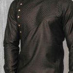 Kaftan African Men Shirt and Down|Black