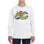 Boys Long Sleeve T-Shirt Prayer Warrior Christian Inspiration, S6