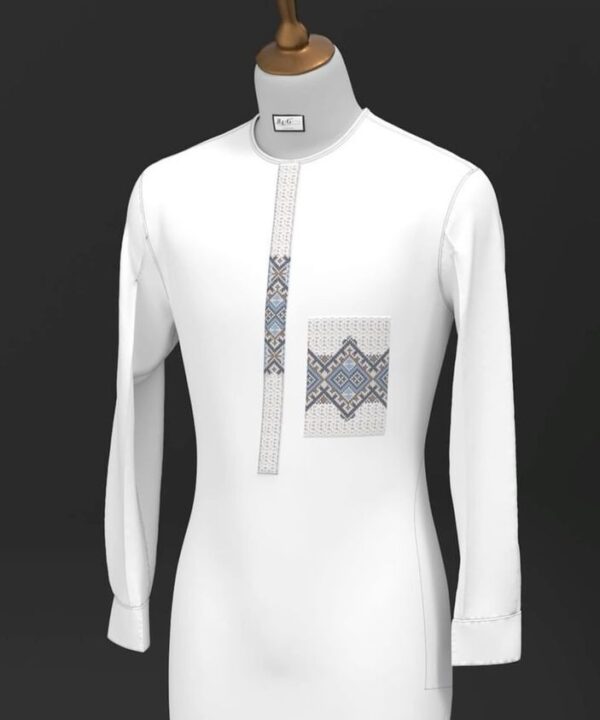 White African Dashiki Suit
