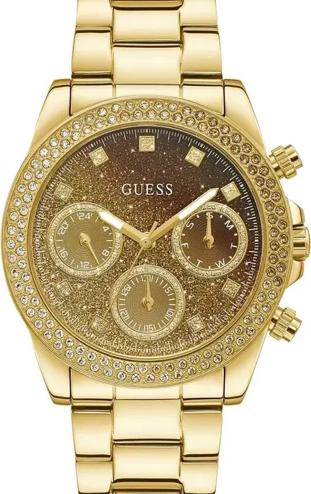 Guess Gold Stainless Steel Watch