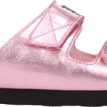 Palm Angels Pink Leather Slippers Sandals